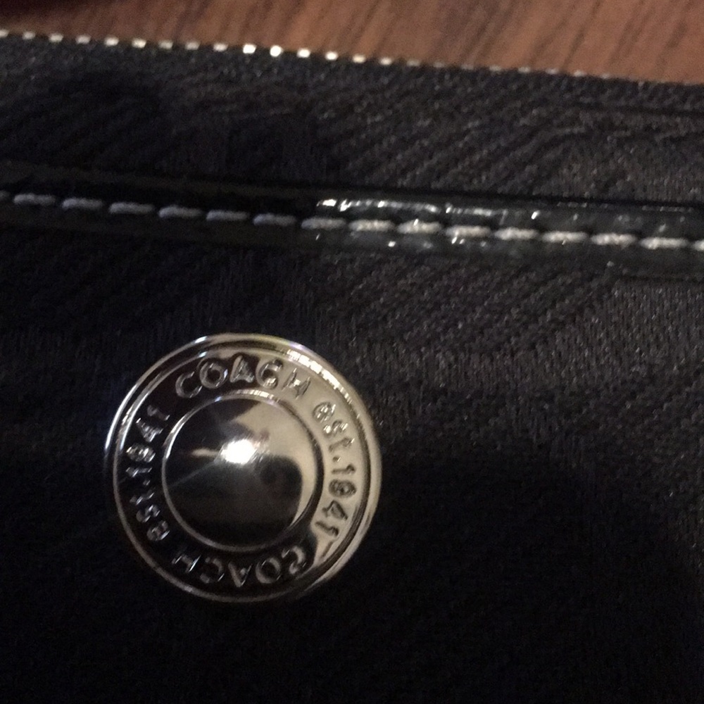 Coach Signature Wristlet - Picture 8 of 8